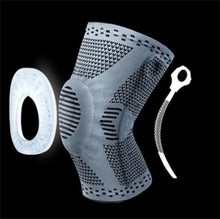 Load image into Gallery viewer, SILICONE PADDED KNEE BRACE SUPPORTER
