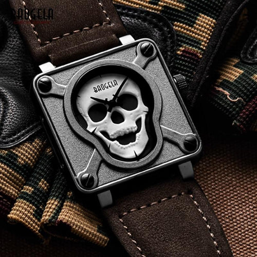 SKULL WRISTWATCH