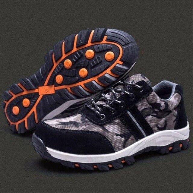 UNBREAKABLE CAMO WORK SHOES