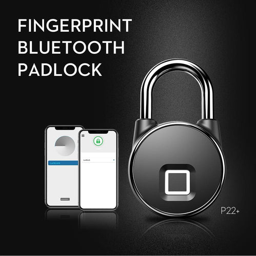 SMART BLUETOOTH FINGERPRINT PADLOCK (ANTI-THEFT)
